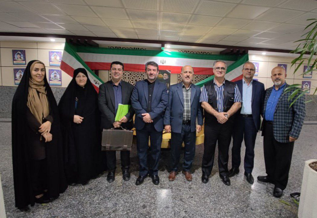 دیدار نماینده مجلس و رئیس هیئت فوتبال شهرستان لاهیجان با وزیر ورزش
