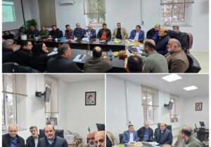 جلسه ستاد مدیریت بحران بخش مرکزی لاهیجان برگزار شد