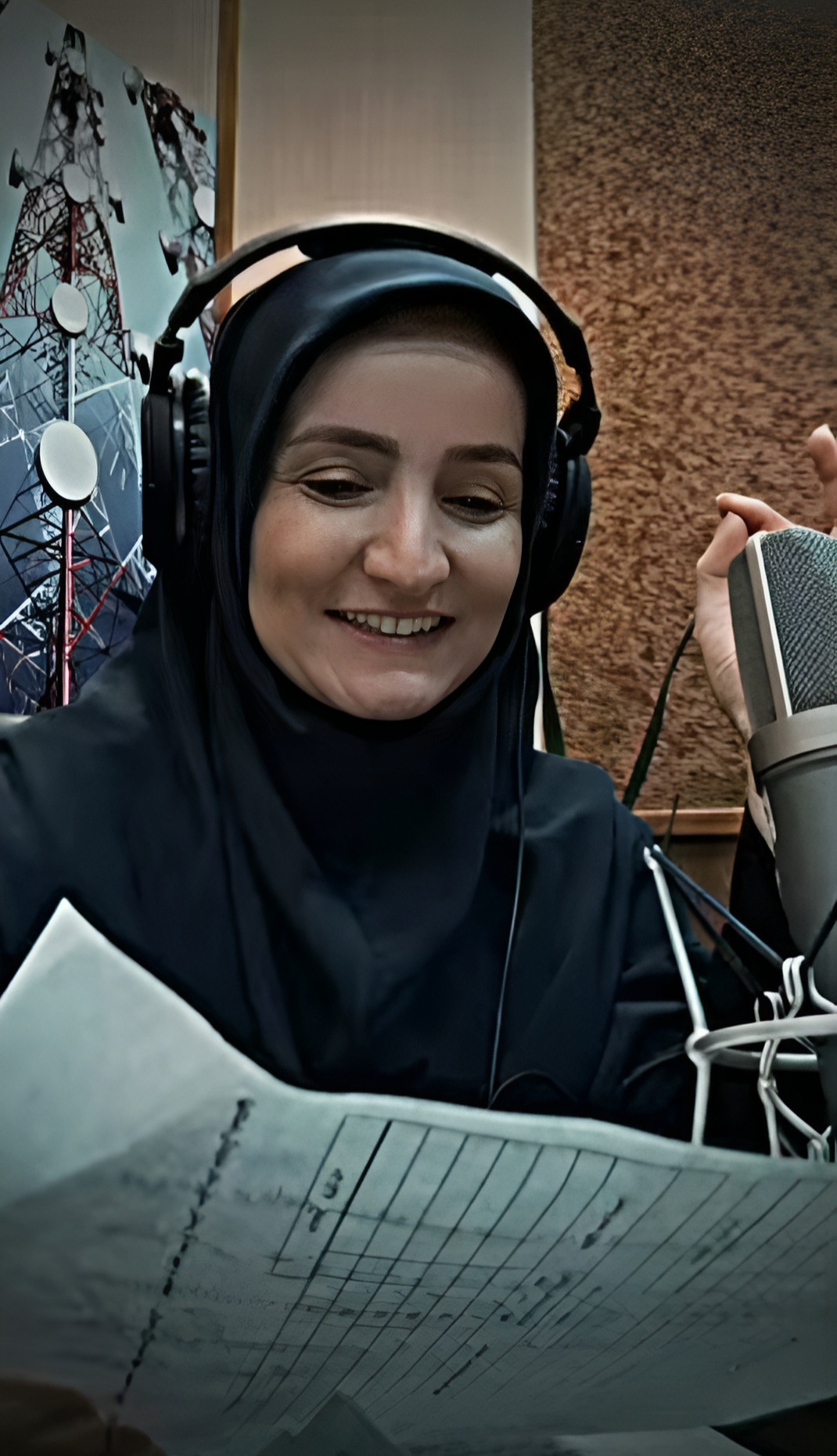 “عفت جمالی پور” هنرمند رادیو گیلان در آستانه یک موفقیت جهانی