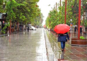 بارش باران در گیلان پس از چند روز آفتابی