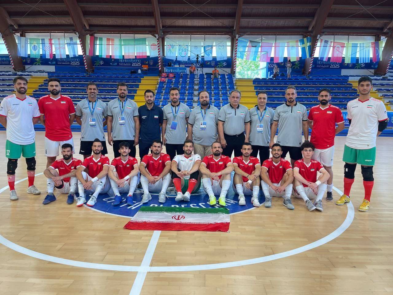 برد پرگل ملی پوشان فوتسال ناشنوایان مقابل اروگوئه