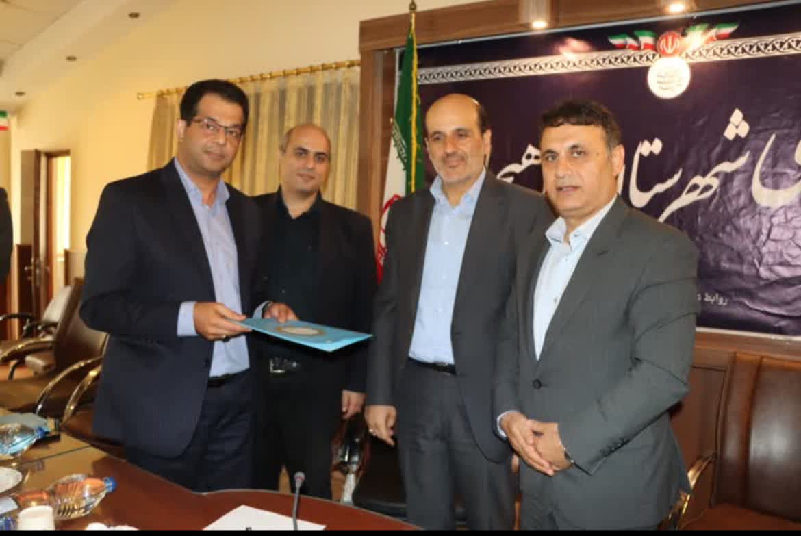 آیین تکریم و معارفه معاون هماهنگی امور عمرانی فرمانداری لاهیجان برگزار شد