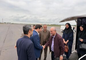 دستیار اجتماعی رییس جمهور وارد گیلان شد