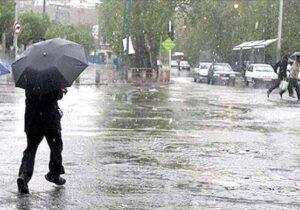 بارش باران رگباری در گیلان و احتمال وقوع سیلاب 