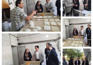 بازدید فرماندار سیاهکل از نانوایی‌ های سطح شهرستان