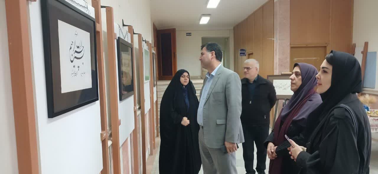 برپایی نمایشگاه خوشنویسی انفرادی “شکوه یاس”در سیاهکل