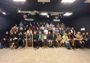 آیین افتتاحیه فیلم داستانی «پنج میلیارد و یک نقاب» اثر جدید «علی حلوی» برگزار شد 