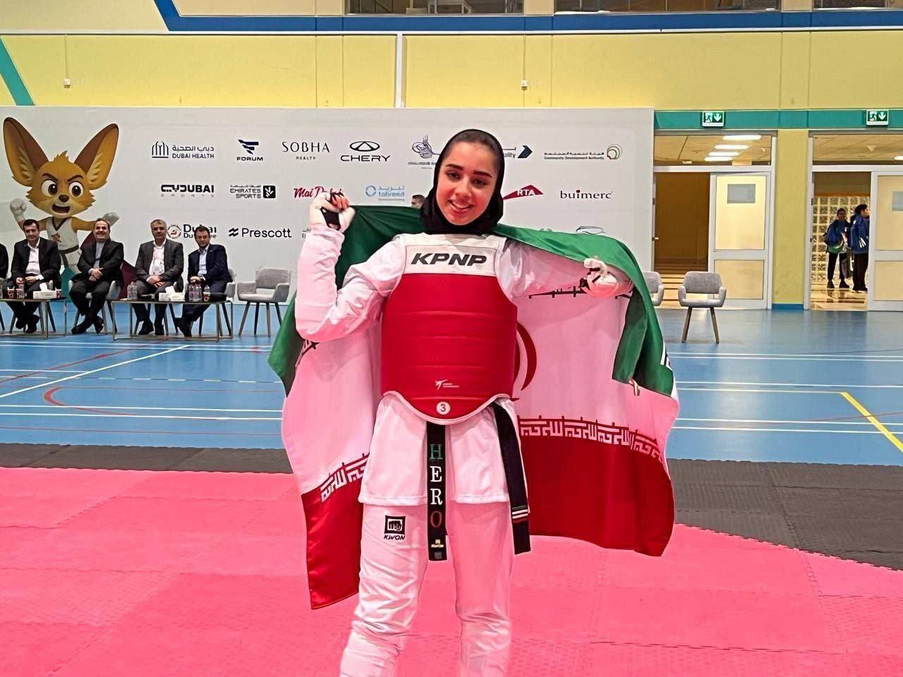 طلای «مریم عبدالله پور» بانوی گیلانی در رقابتهای پارآسیایی