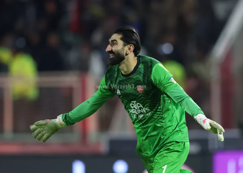 تراکتور با درخشش بیرانوند پرسپولیس را از جام حذفی کنار زد