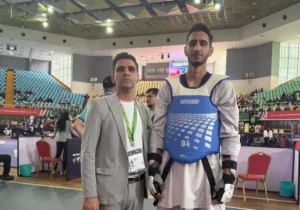 «امیررضا غلامی» تکواندو کار جوان گیلانی مدال طلای رقابت های جهانی را کسب کرد