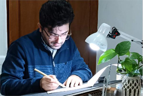 درخشش استاد خوشنویسی شعبه لنگرود در جشنواره بین المللی فجیره امارات