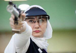 تیرانداز ملی‌پوش گیلانی رکورد فینال تپانچه بانوان کشور را ارتقا داد