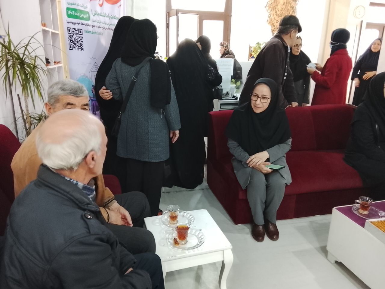 آغاز به کار پویش «سلام محله» و برگزاری میز خدمت همزمان با سراسر کشور در مرکز مثبت زندگی سیاهکل