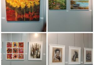 آغاز به کار نمایشگاه گروهی نقاشی آموزشگاه هنرمند با عنوان «چشم انداز سکوت» در مجتمع خاتم الانبیا رشت