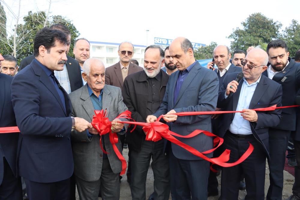 بهره برداری بزرگترین تصفیه‌ خانه هتل‌های شمال کشور با حضور استاندار و معاون رئیس جمهور در بندر انزلی 