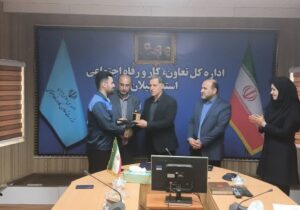 درخشش «حامد احمدی» کارگر گیلانی در جشنواره ملی امتنان