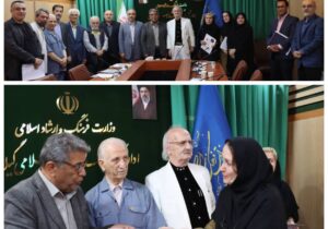 آیین اهدای نشان‌ هنری به ۸ هنرمند برجسته گیلانی برگزار شد