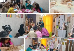 برگزاری کارگاه آموزشی «هنردرمانی در زمان بحران» توسط آموزشگاه هنرهای تجسمی نقاشباشی لاهیجان 