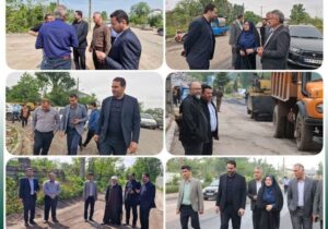 شهردار سیاهکل از پایان عملیات آسفالت خیابان بهارستان این شهرستان خبر داد