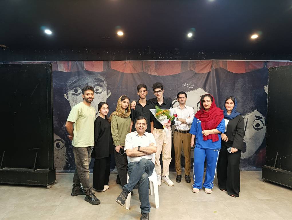 گزارش تصویری «اجرای اتودهای نمایشی» در تماشاخانه هفت رشت 
