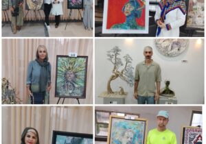 آغاز به کار نمایشگاه گروهی «خودنگاره» به کیویتوری «سیده مهین مرتضوی» در تالار مرکزی رشت 